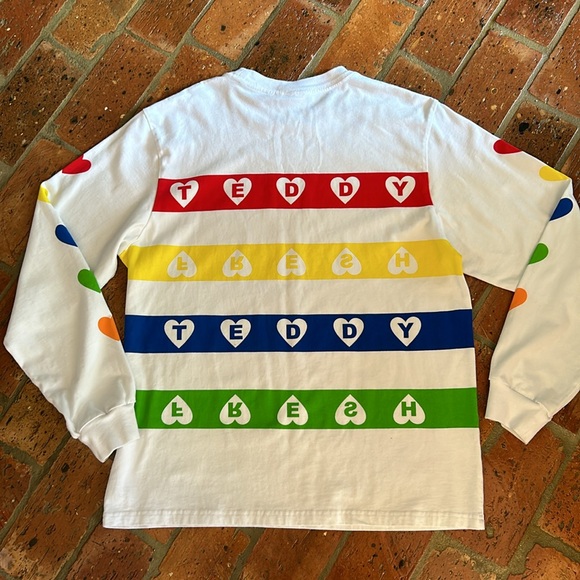 Teddy Fresh "Heart on your sleeve" unisex tee szM - Picture 5 of 13